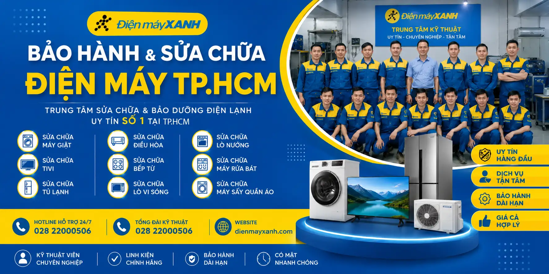 Tổng Đài Điện Máy Xanh 24H